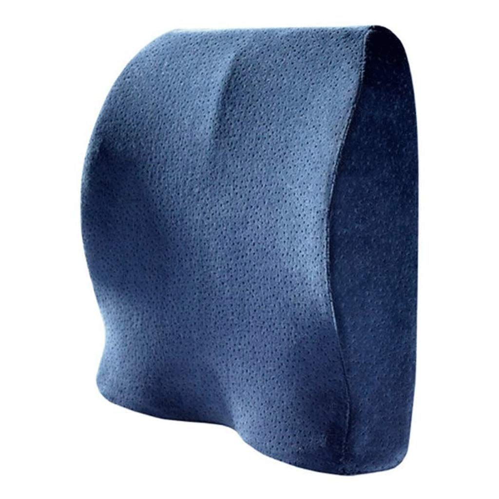 Coussin lombaire bureau en coton mémoire et coussin taille auto pour chaise