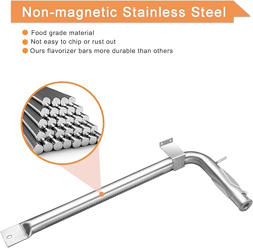 Miniatura 3 de PB050012 Viking Electrodomésticos Quemador de horno, tubo de quemador de acero inoxidable para EVGIC305 VGIC365 VGRC605 VGSS480 VGIC367 VGSC300