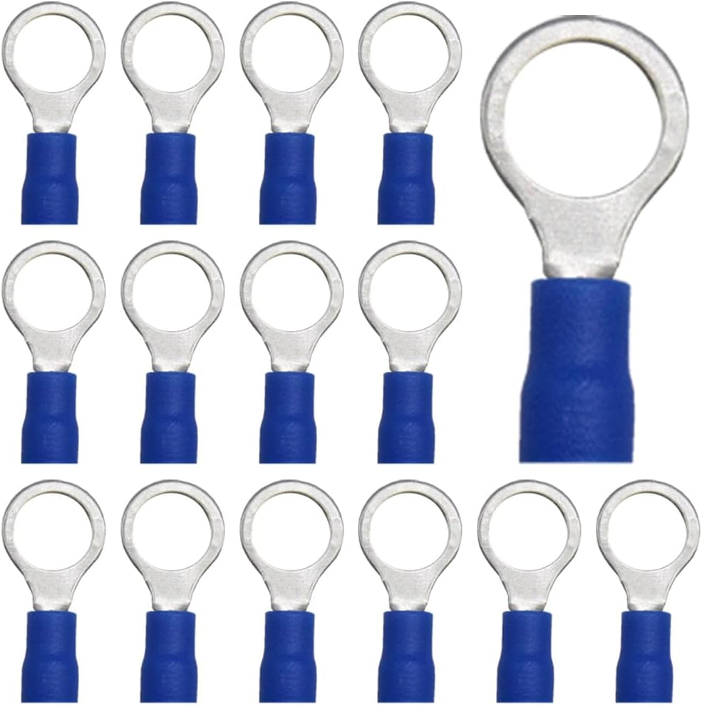 100 Pezzi Connettori Elettrici A Proiettile - Per Cavi 0.5-1.5mm², Rosso - Maschio E Femmina - Foto 7