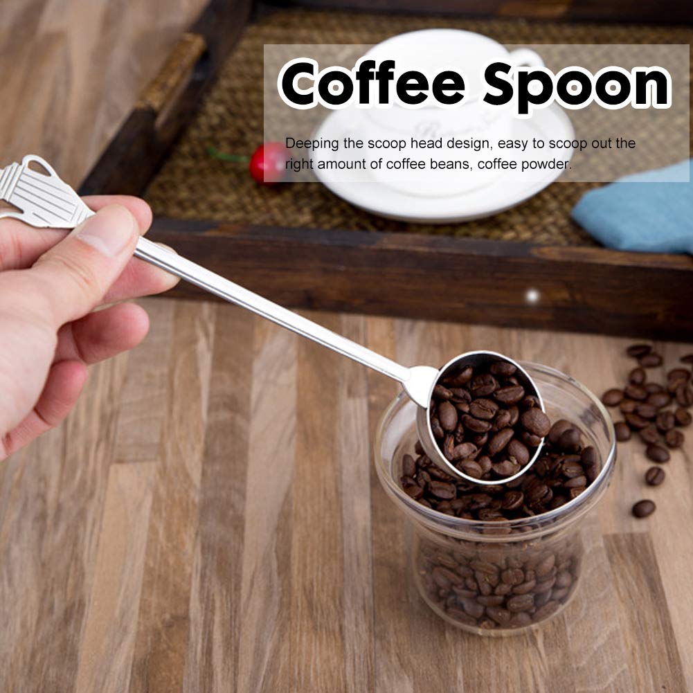 Long Handle Spoon Mixing Spoon,7.9 Inch Ice Tea Spoon, Stainless Steel Iced Teaspoon For Mixing, Metal Spoons Drink Mixers For Cocktails Stainless Steel Spoons Stirring Spoons