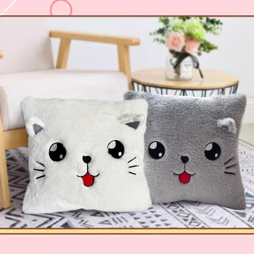 Cuscino Decorativo Miffy Per Bambini | Peluche Morbido | Lavabile | Bianco | 30x21 Cm - Foto 2