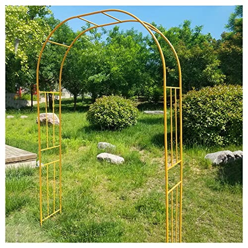 Arche rosier en métal treillis robuste pour décoration de fête