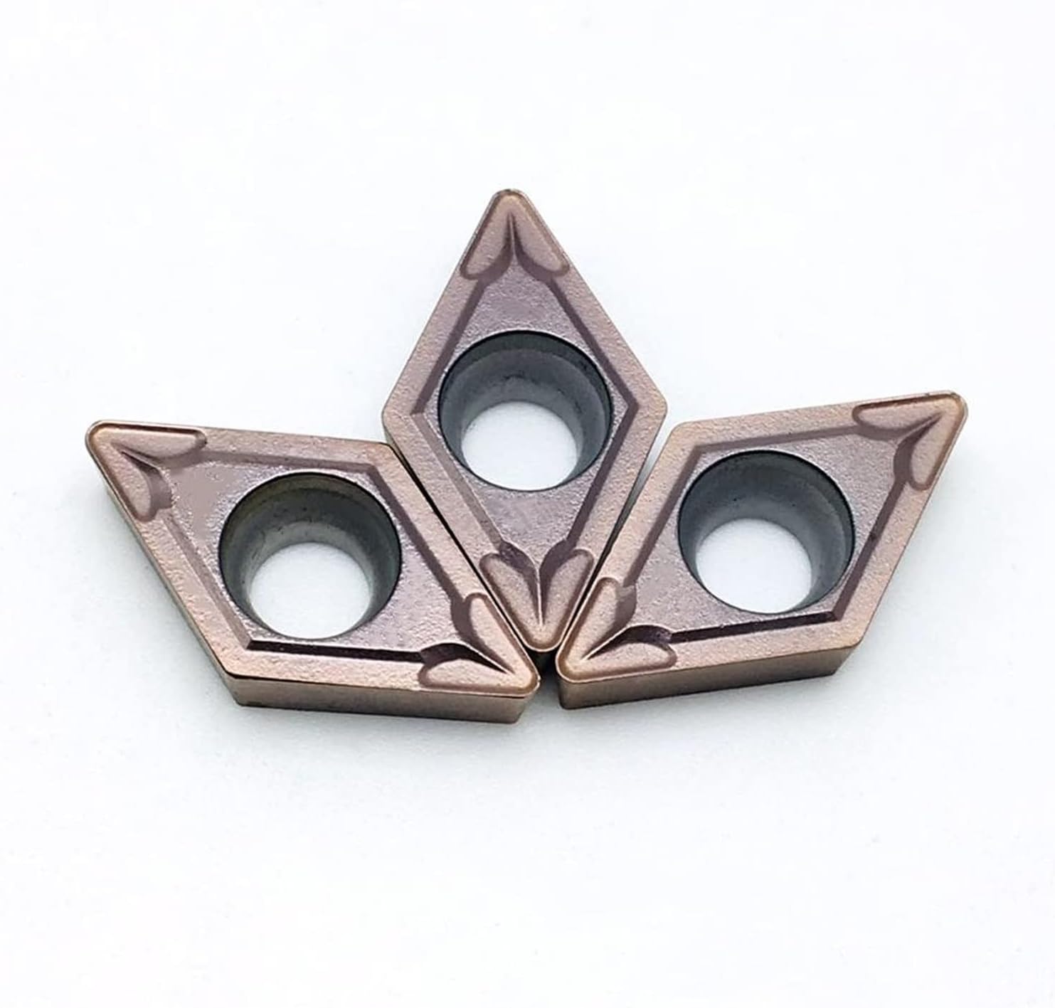 Surface Milling Cutter Cemented Carbide DCMT11T308 UE6020 VP15TF US735 Turning Insert DCMT 11T308 Tool (Angle : DCMT11T308 US735, Insert Width(mm) : 10PCS(1box))