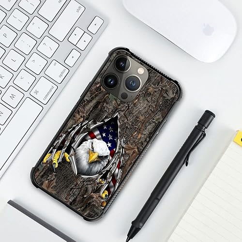 Miniatura 6 de DAIZAG Funda compatible con iPhone 14 Pro Max, protección completa, a prueba de golpes, antiarañazos, funda de poliuretano termoplástico para hombre