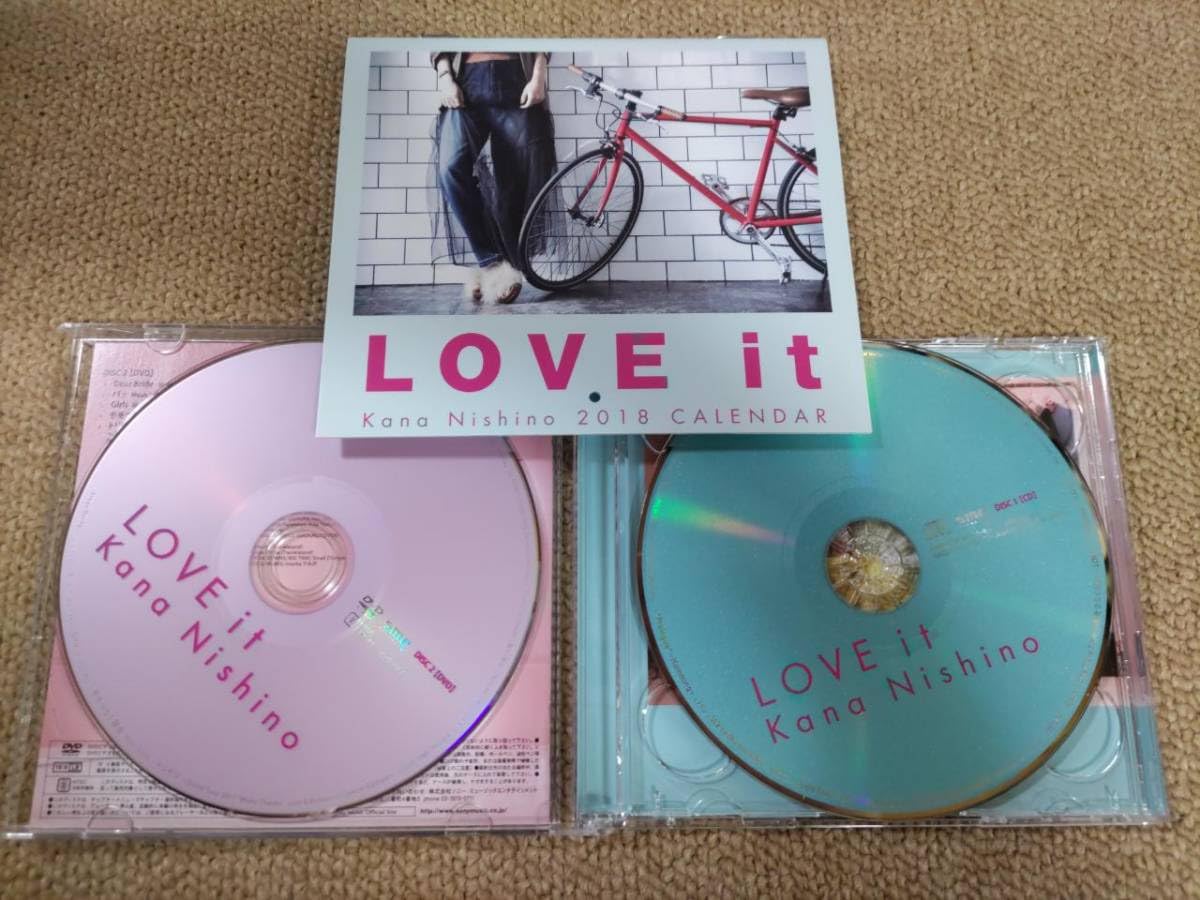 Amazon.co.jp: 西野カナLOVE it初回生産限定盤 CD+DVD 歌手 カナやん