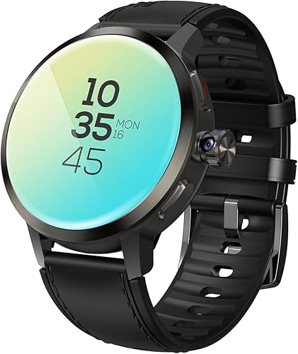 Reloj inteligente 4G SL8541E Quad Core 2GB+16GB Cámara giratoria Reloj para hombres 1.75 pulgadas AMOLED pantalla grande Android 8.1 Smartwatch