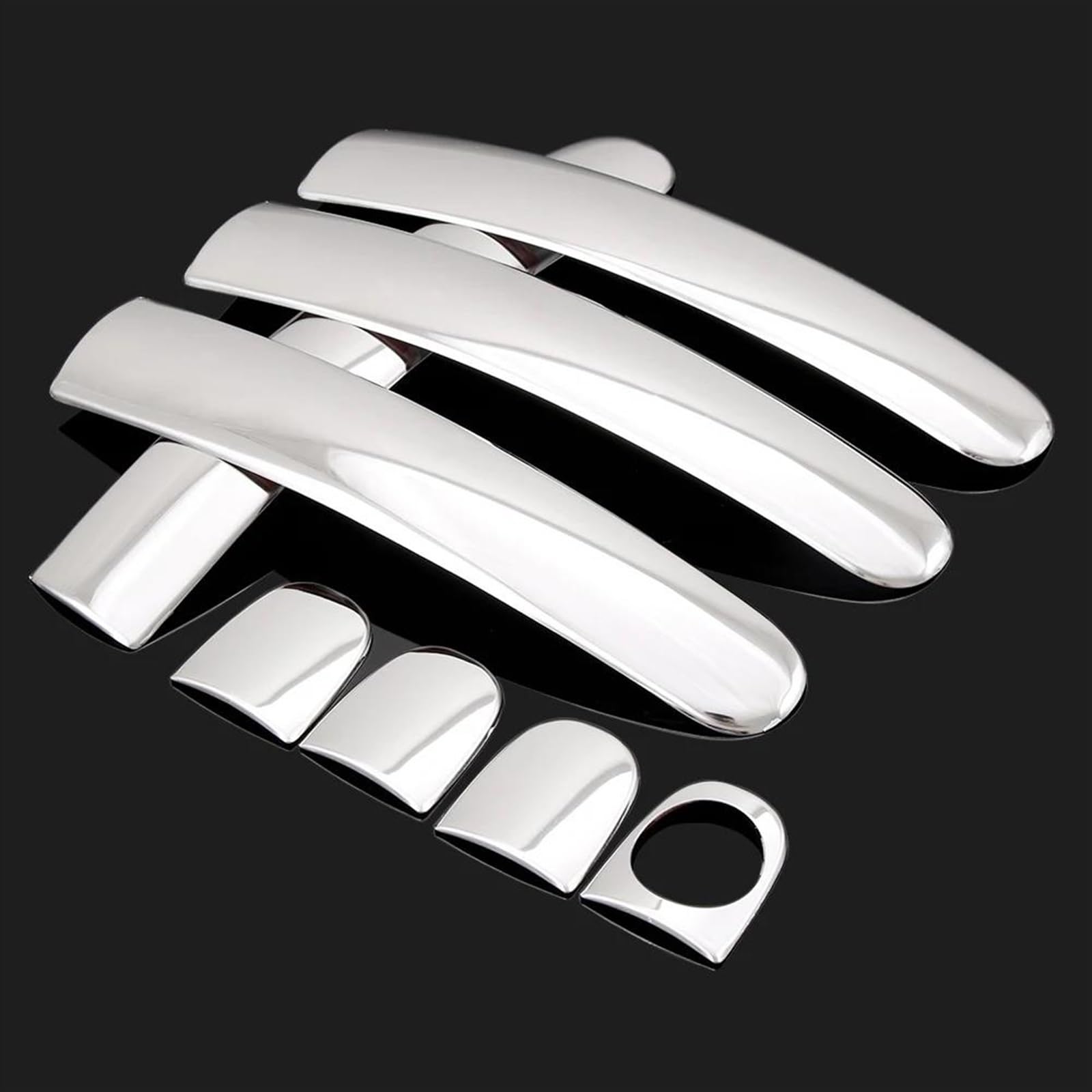 Csspdm One Color Car Parts Door Handle Covers With Smart Entry Hole For Jetta Mk6 For Polo 9N For Tiguan Touran For Bora Seat For Skoda