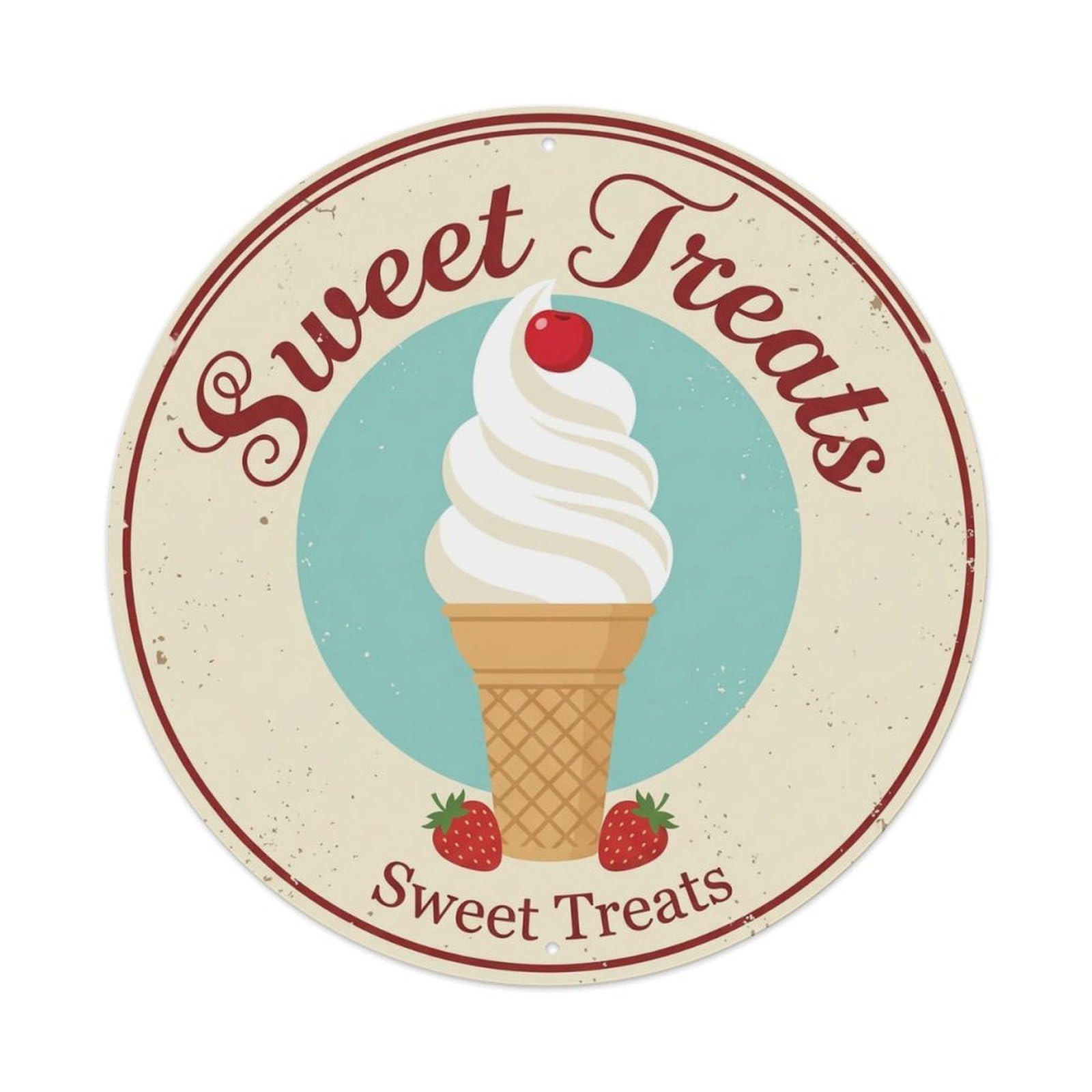 Sweet Treats Vintage Decor 1 Metal Tin Sign