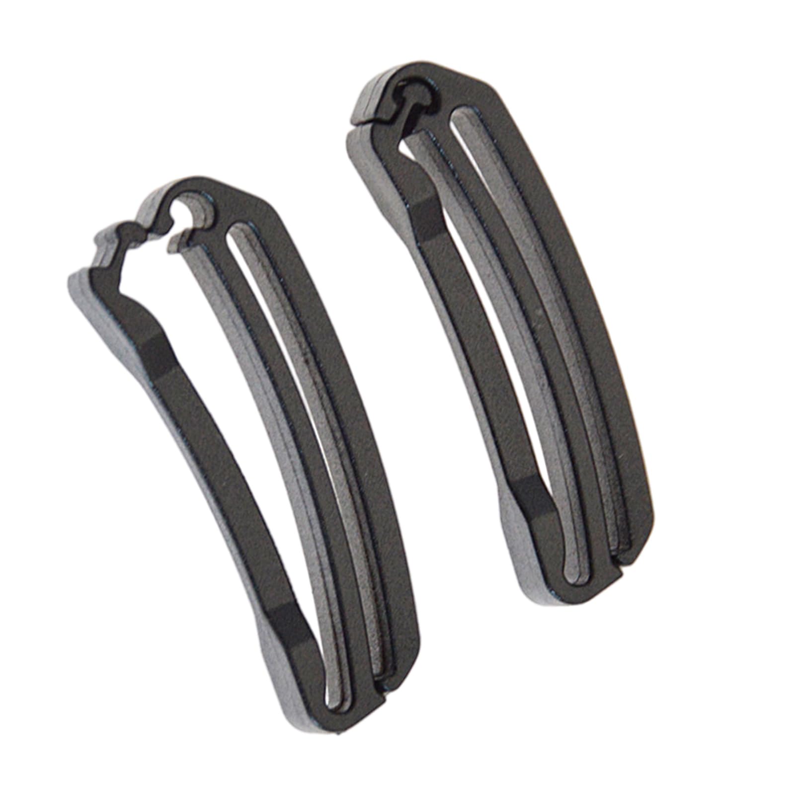 Sbshiouu 2Pcs Quick Keeper Buckles for Backpacks Hiking Diving Webbing Belt Adjust Buckle Diving Webbing Ending Clip Belt Clamps