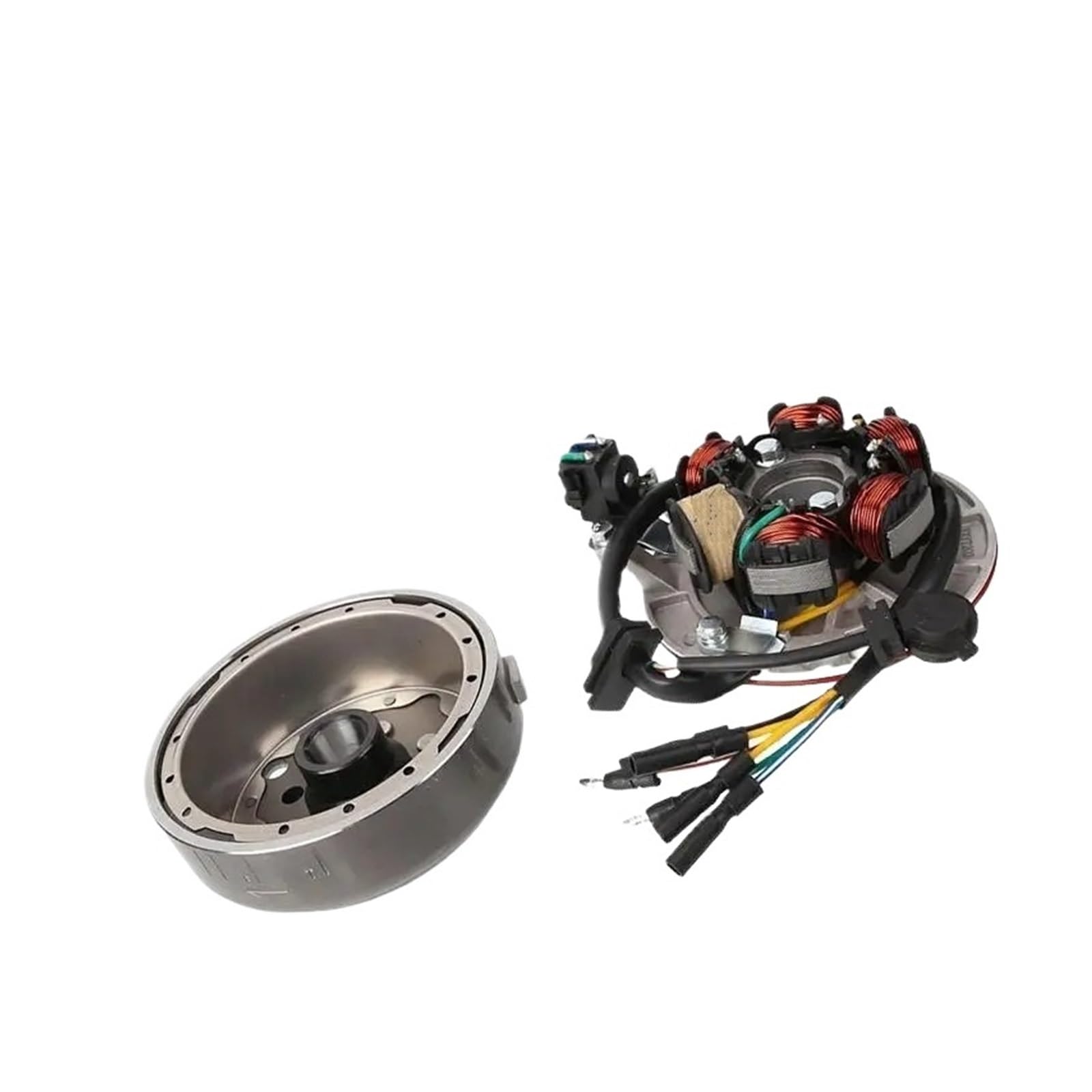 Rotor De Volante De Inercia Con Estator Magnético De 140 Cc Para Motocicleta De Barro De 140 Cc. Piezas De Repuesto. Estator del Generador