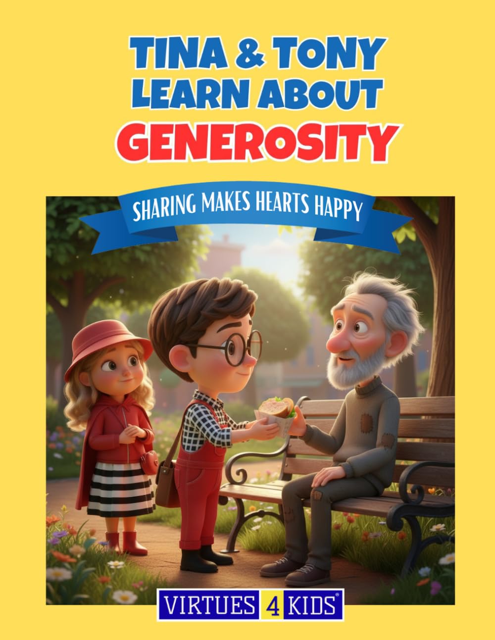 Tina & Tony Learn About Generosity: Sharing Makes Hearts Happy (Tina & Tony Learn About Virtues)