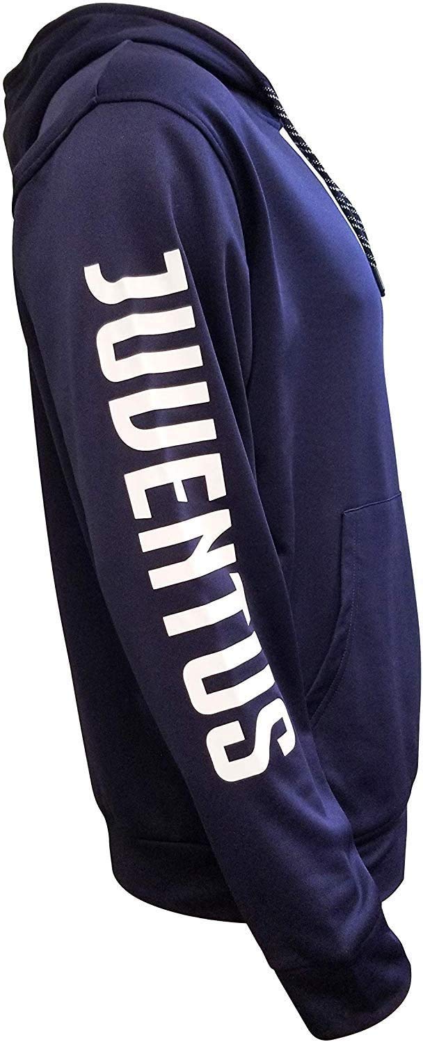 Icon Sports Men Compatible with Juventus Jacket Official License Pullover Soccer Hoodie Medium 024