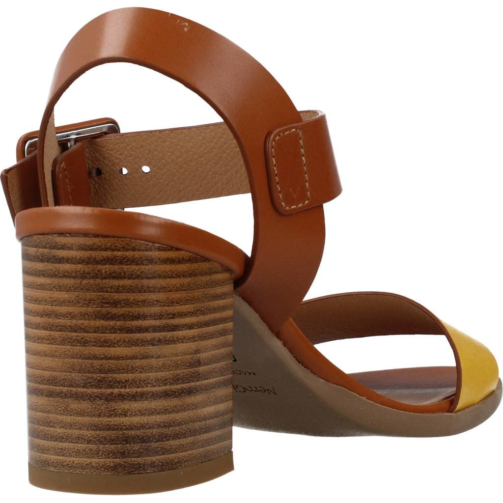 Nero Giardini Sandalo Tacco in Pelle. Made in Italy