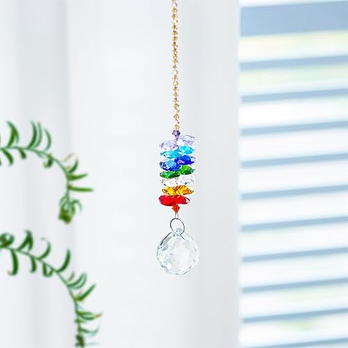 Miniatura 2 de H&D - Atrapasueños con cristales de 30mm para regalo