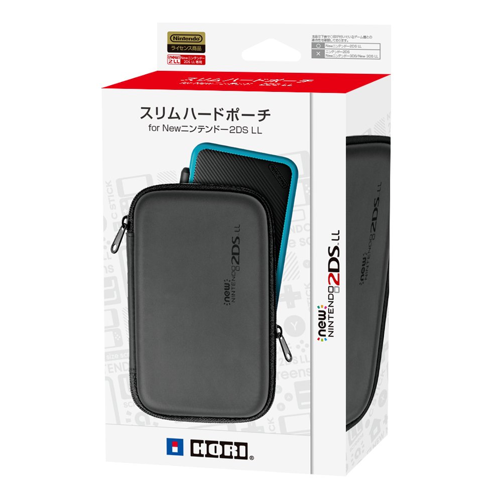 Amazon.co.jp: 【2DS LL対応】スリムハードポーチ for Newニンテンドー 