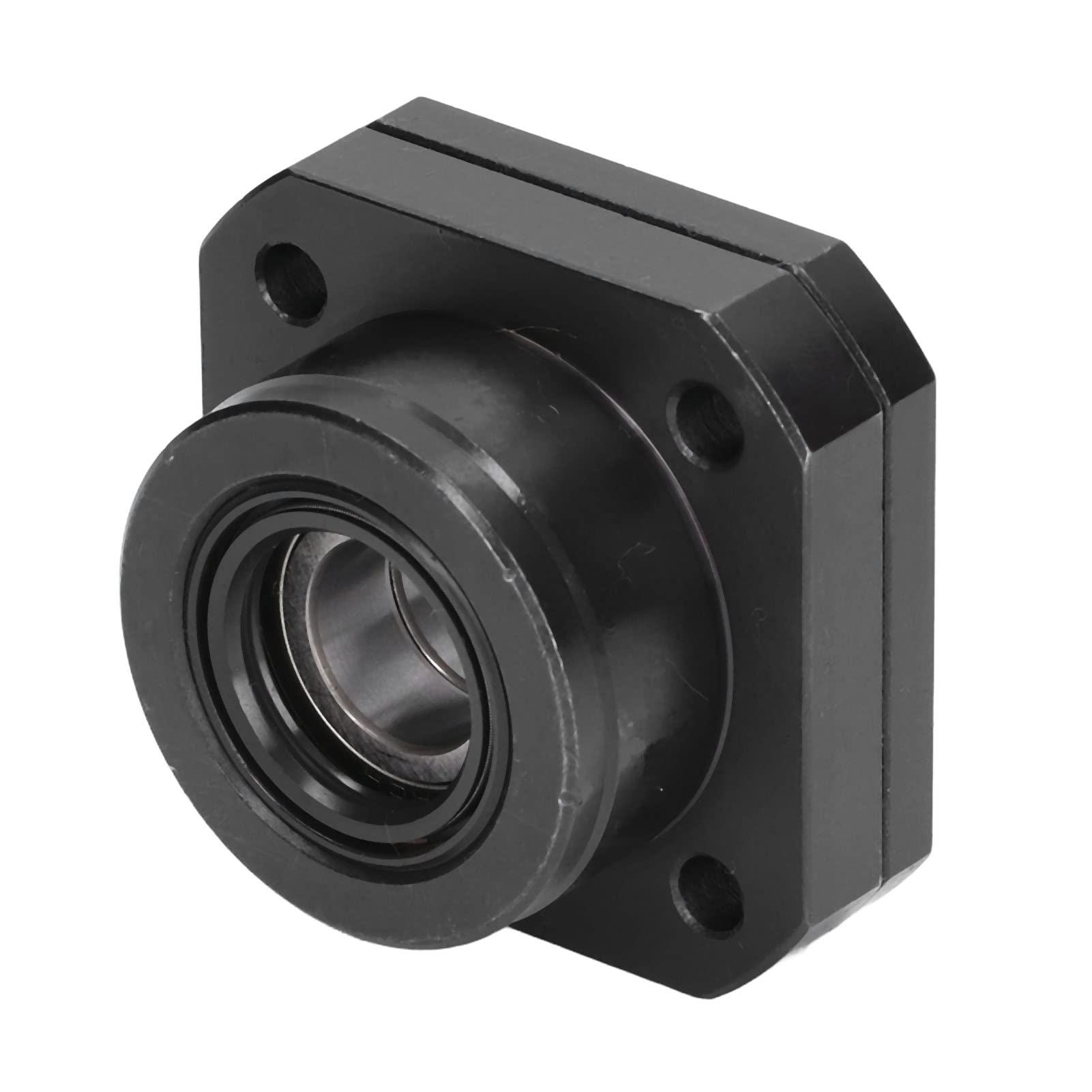 Screw End Support FK15 FF15 Bearing Block Set Kit, C7 Grade Conversion, Accuracy 0.05mm, Installation, Durably Carbon Steel Material, For SFU2005 SFU2010 Screw