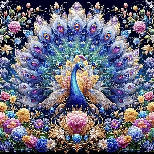 Meothan Peacock Diamond Art Kit