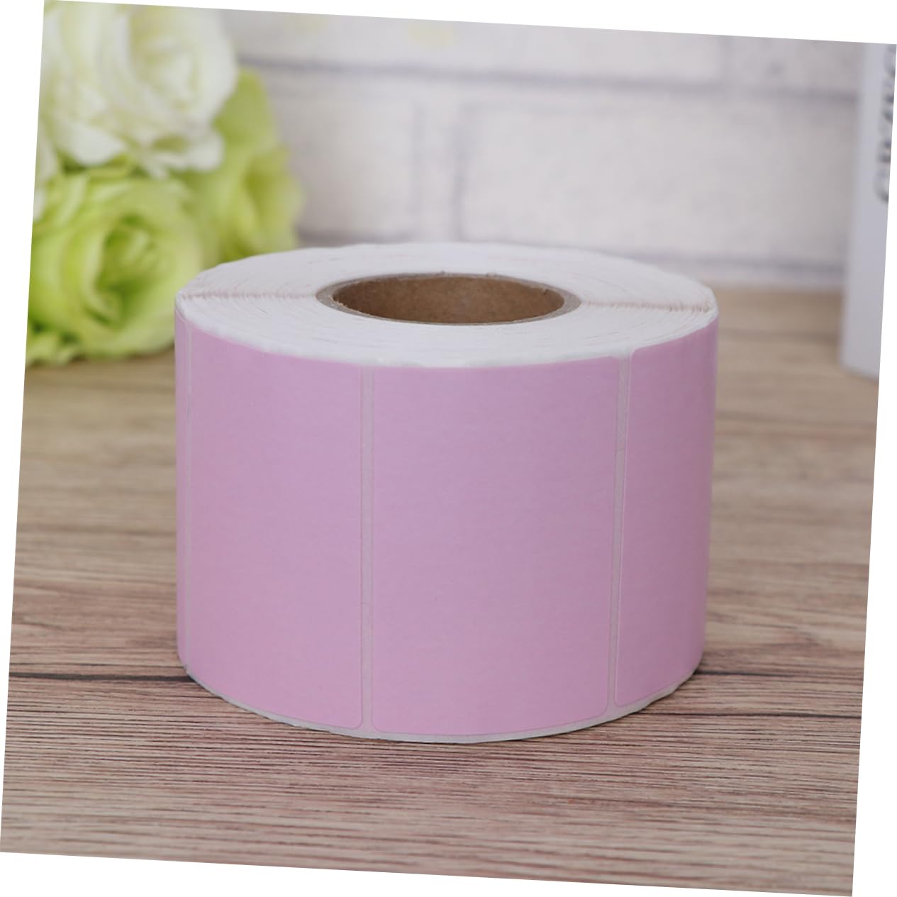 Etichette Termiche Rosa 60x40 Mm, 2 Pezzi Autoadesive | Carta Termica, Stampa Codice a Barre, Informazioni Chiare e Resistenza All'acqua