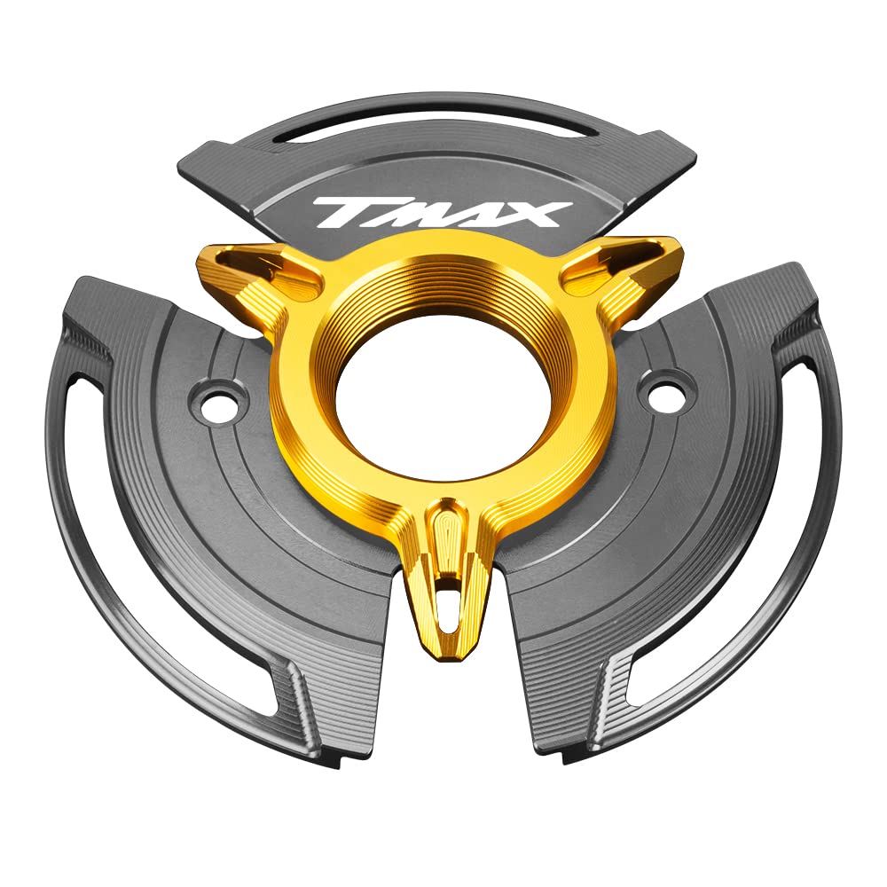 Modeer Per Yamaha Tmax 560 Tech Max 2020-2023 Tmax 530 SX DX 2017-2020 Singolo Protezione del motore del motociclo Tmax530 Tmax560 Techmax Accessori (grigio-oro)