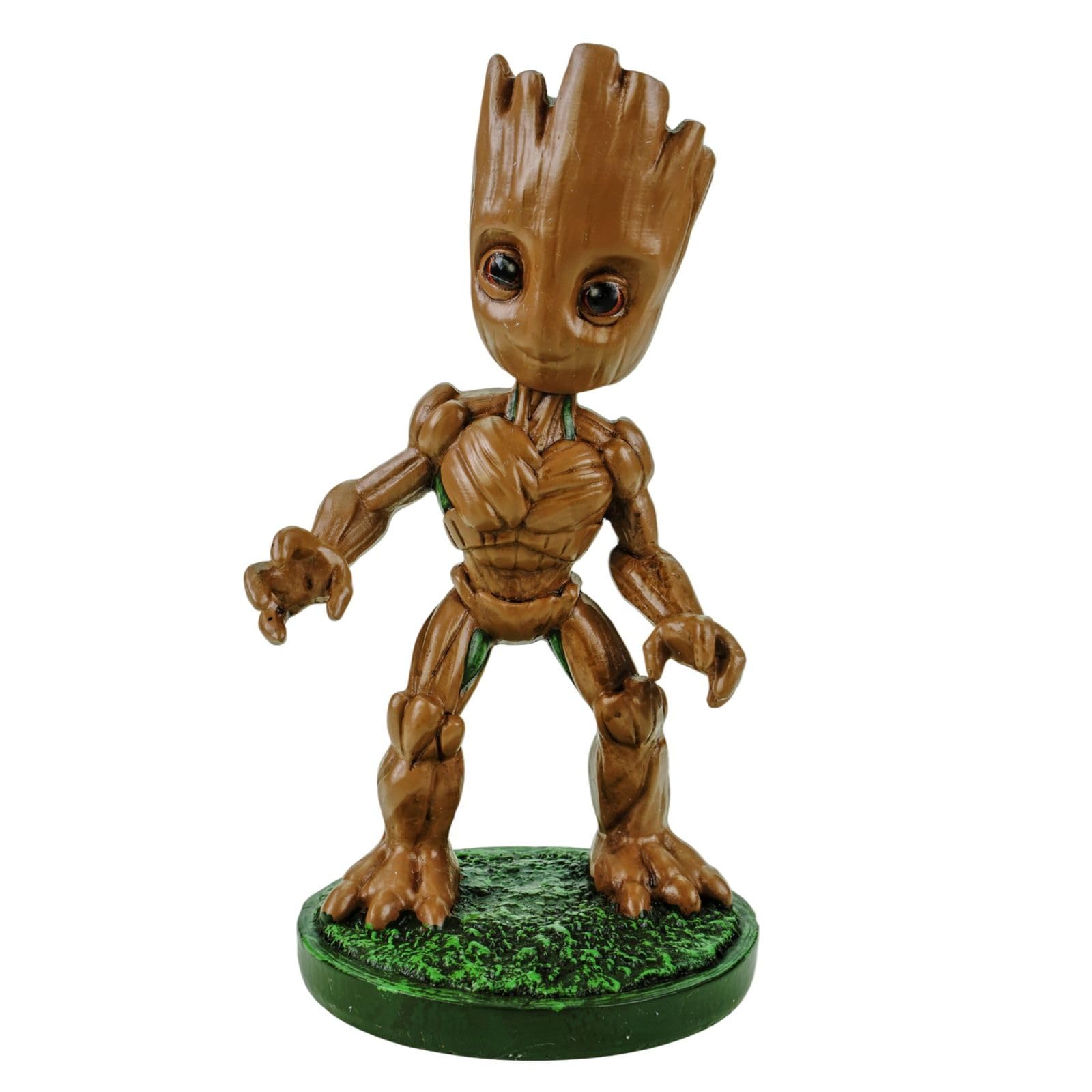 Groot Gartenfigur 20 cm - detailreiche Dekofigur aus Polyresin bunt wetterfeste Fantasy Figur für Garten, Balkon & Wohnzimmer - Sammler & Geschenkidee