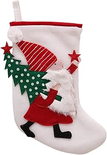Christmas Tree Decorations Sale Clearance Plush Elderly Christmas Socks Xmas Decoration Bauble Christmas Tree Hanging Tags Pendant for Party Decor Children Gift Xmas Gifts