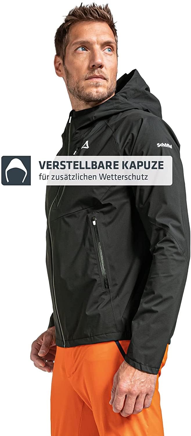 Schöffel Herren 2.5L Jacket Tegelberg M, wasserdichte, winddichte Outdoorjacke, atmungsaktive Übergangsjacke mit geruchshemmender Innenseite