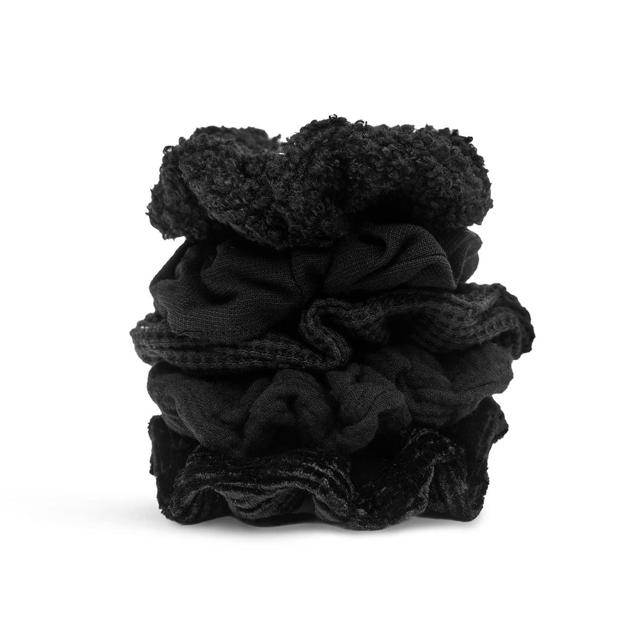 Kitsch Textured & Soft Scrunchies Hair Bands Hair