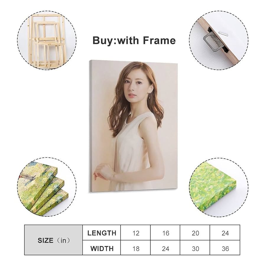 Amazon.co.jp: 北川景子水着セクシー写真貧乳壁の絵ポスター