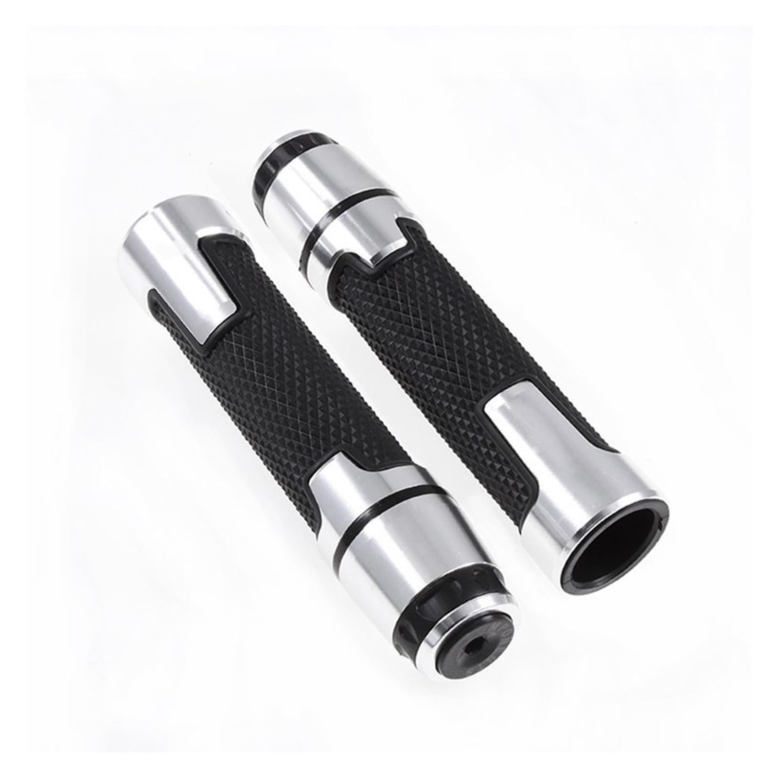 Poignée de guidon moto 22mm argent pour CBR1000RR pour vos sorties et balades sportives