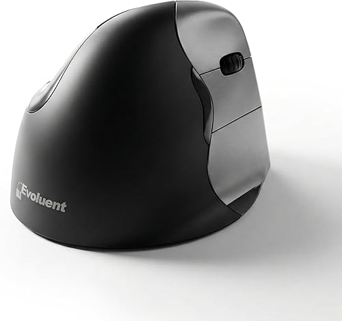 Miniatura 9 de Evoluent – Inventor del ratón vertical – VMC Ratón ergonómico vertical inalámbrico USB/Bluetooth Ergo Design para mano derecha M-L, comodidad