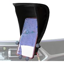Car Phone Sun Shade - Car Cell Phone Sunscreen,Motorcycle Phone Mount Holder Sun Shade,Phone Sun Shade,Sun Shade for Phone,Sun Shield for Cell Phones,for Car and MotorcycleWithout Cell Phone Holder