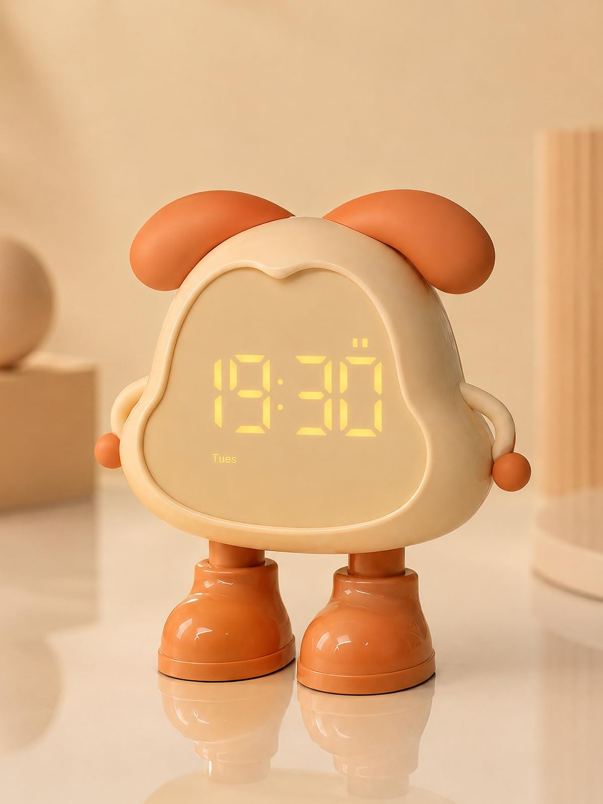 Ammonite Reloj de alarma para niños Puppy
