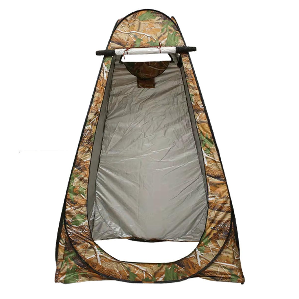Pop Up Toilet Tent Portable Changing Dressing Privacy Tent for Outdoor Camping Fishing Shower Room Sun Shelter (Tree Camouflage)