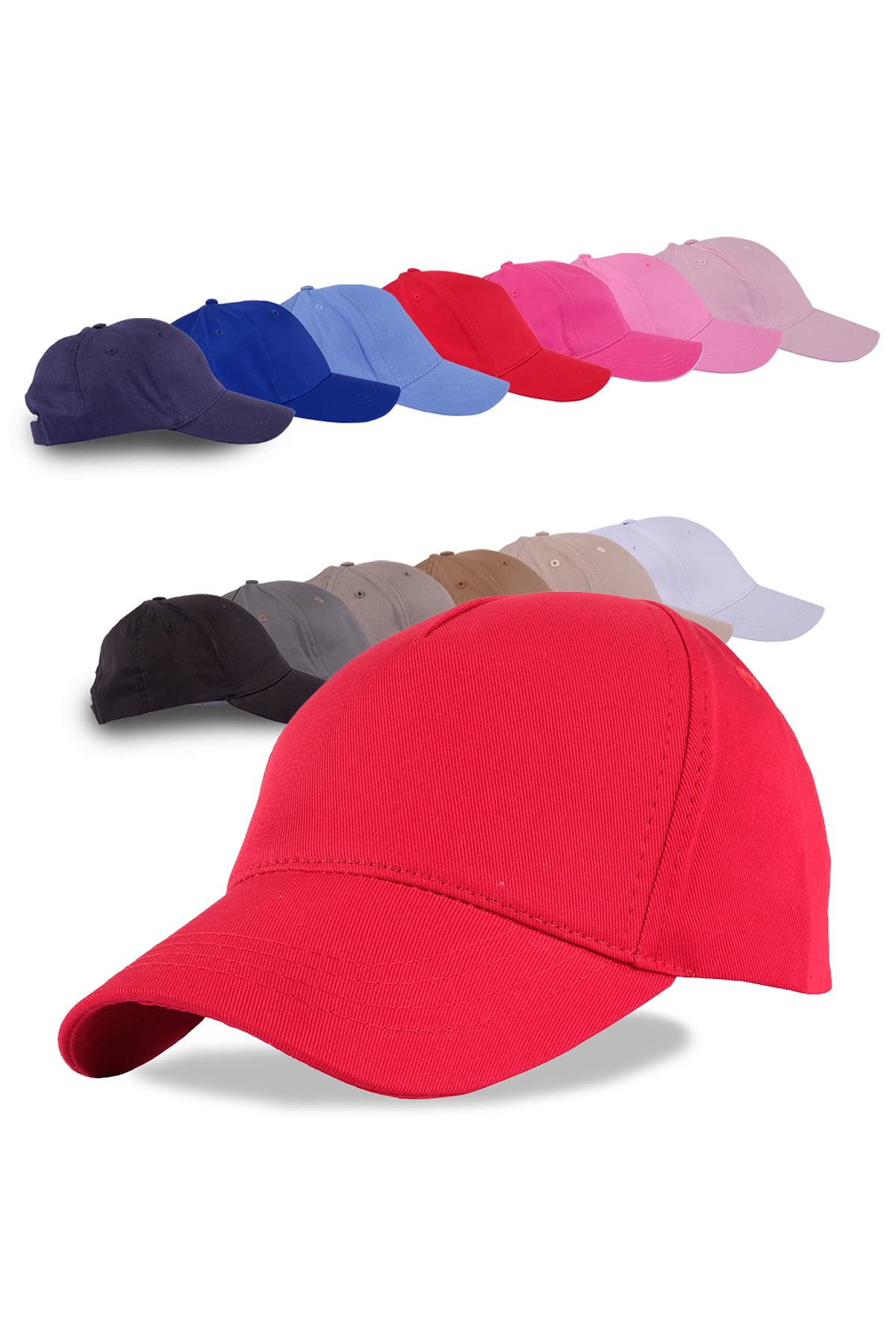 Perlotus Erkek Siyah Beyzbol Kep Şapka Klasik Unisex Spor Şapka Yazlık Günlük