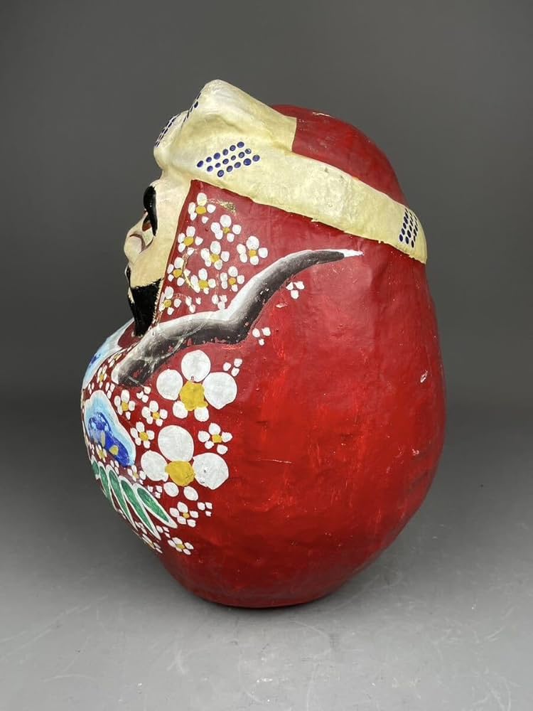 達磨 だるま ダルマ 旧家蔵出 置物 縁起物 骨董 石型 オブジェ 郷土玩具 2 達磨 だるま ダルマ 旧家蔵出 置物 縁起物 骨董 石型 オブジェ