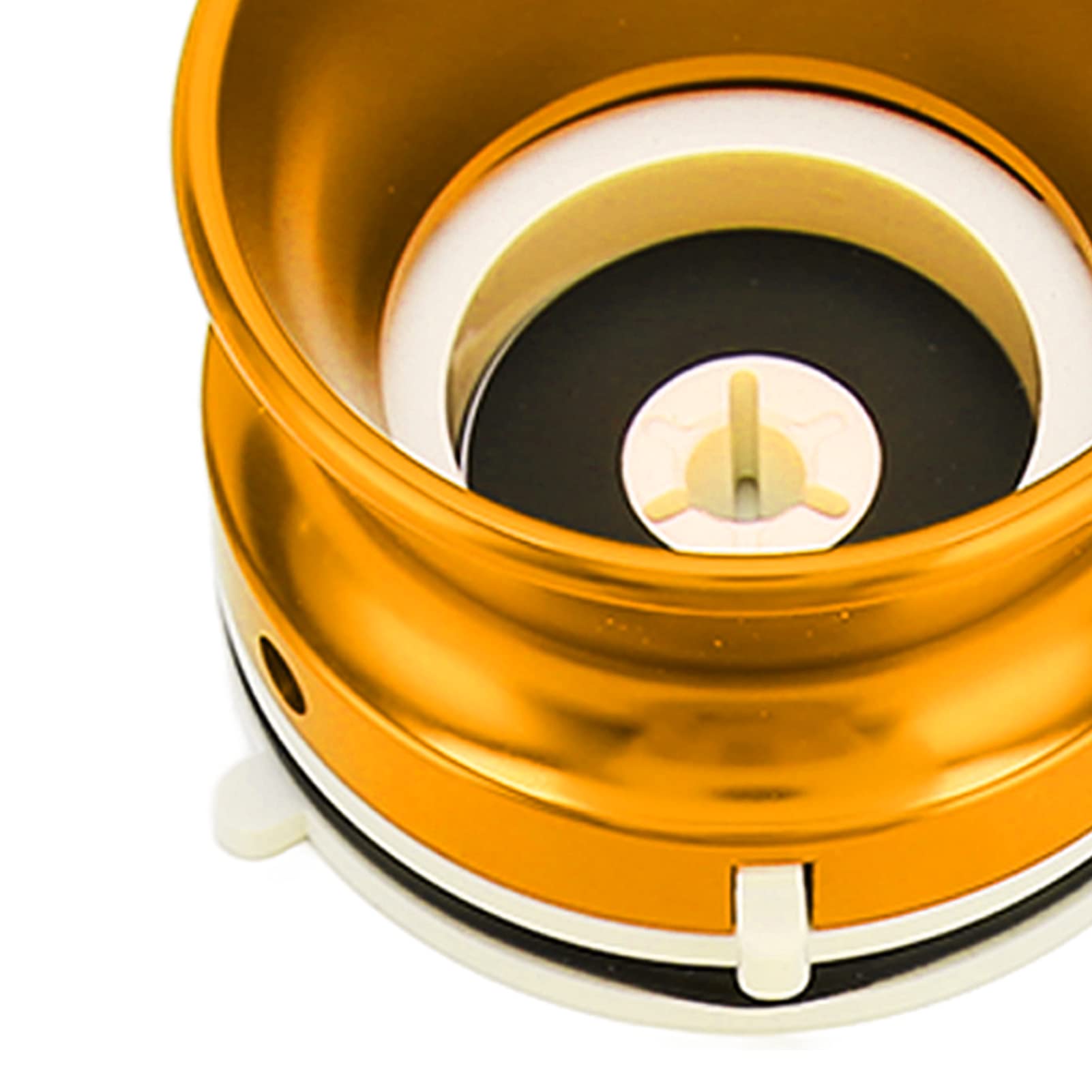 1 par de Adaptadores Nab Hub, para Studer ReVox, para Akai, para Dispositivo de Carga Universal Teac Abridor de Aluminio Pulido para Grabadoras de Cinta de Carrete a Carrete Oro