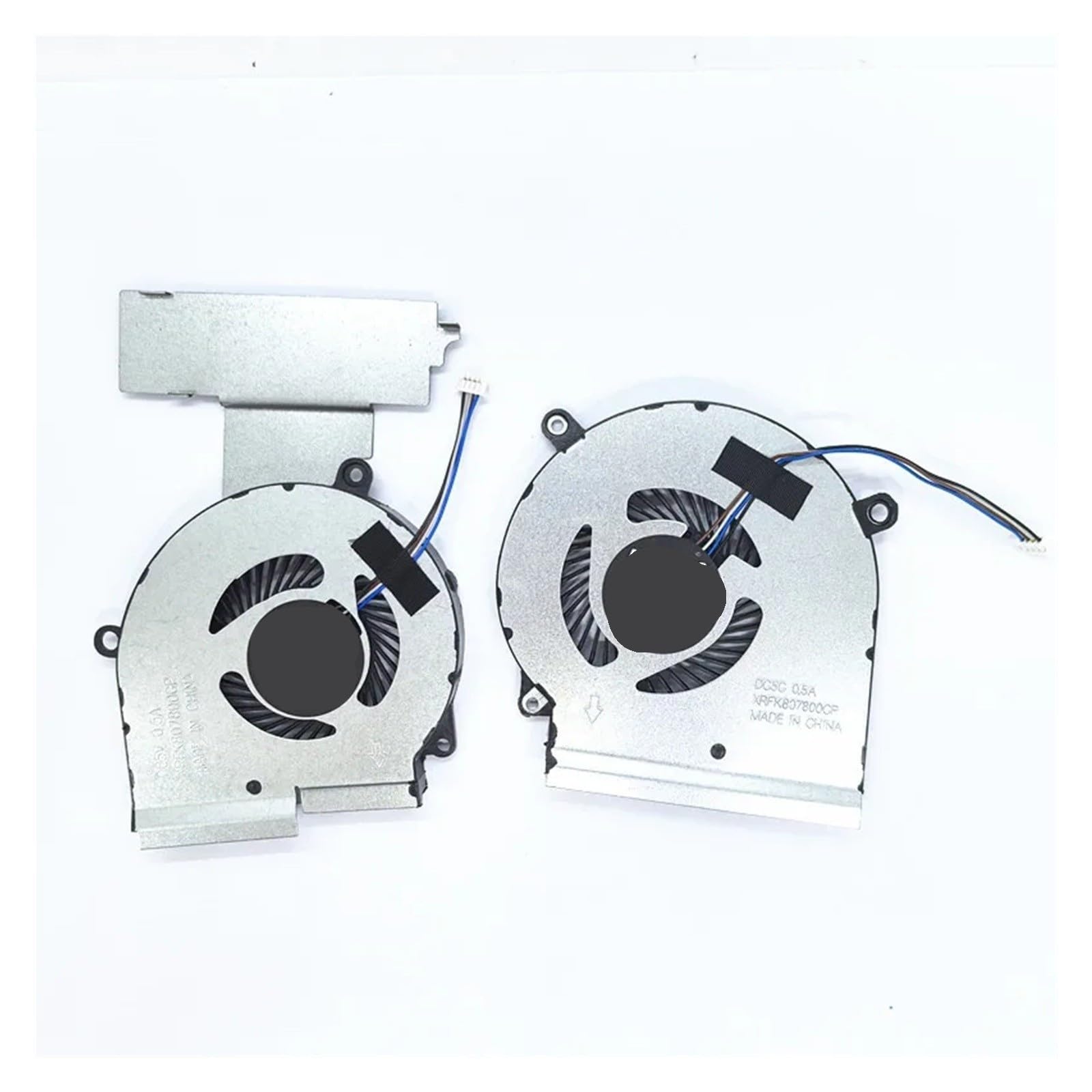 Ventola di Ricambio CPU + GPU, Compatibile con Ventilatore HP,15-DC 15-DC0004TX-DC0005TX-DC0007TX-DC0009TX TPN-Q211(Set)