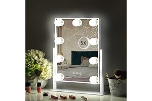 HIEEY Hollywood Vanity Mirror with 9 Bulbs