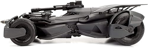 Miniatura 4 de Jada 253215000 Batmóvil Coche Metal Liga de la Justicia 124 Car Collecting, negro, talla única