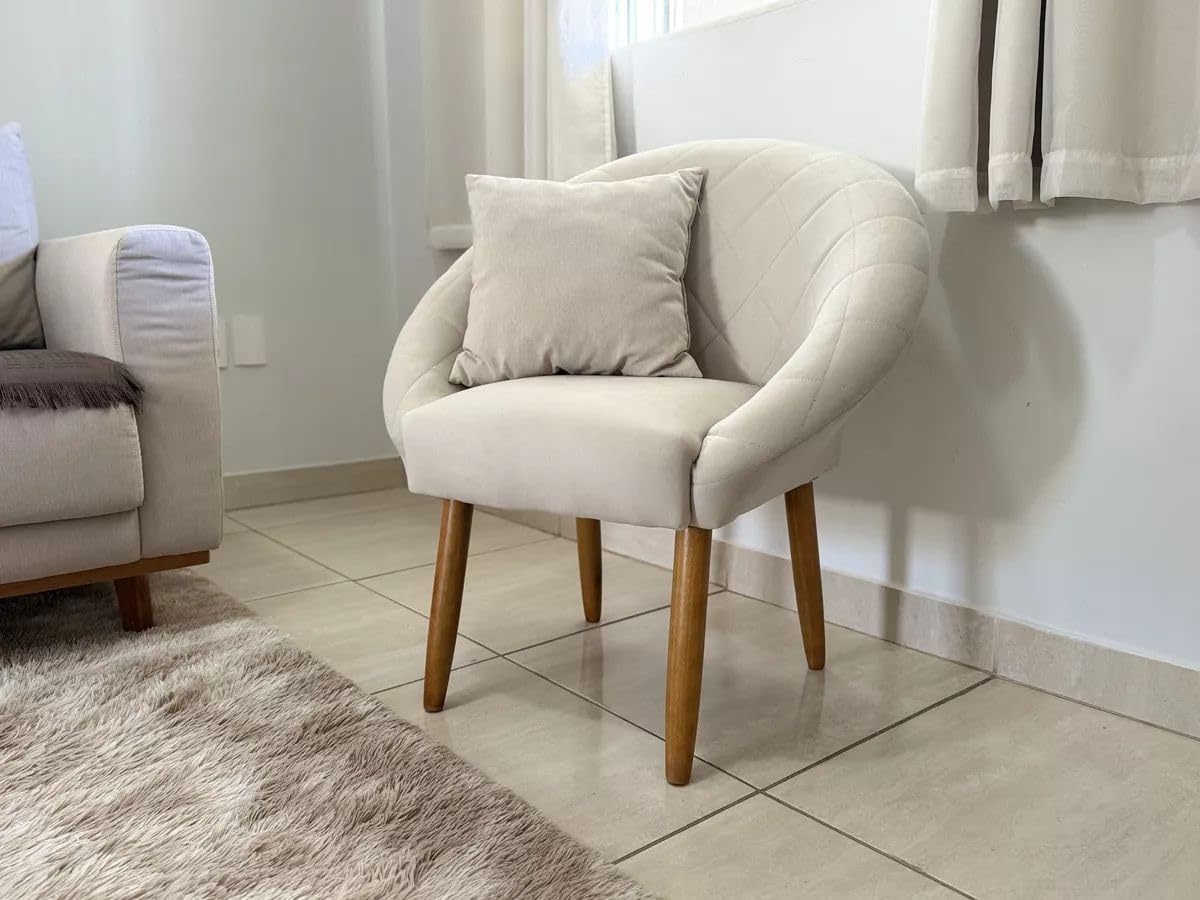 Poltrona Cadeira para Recepção sala de estar Sala de Leitura