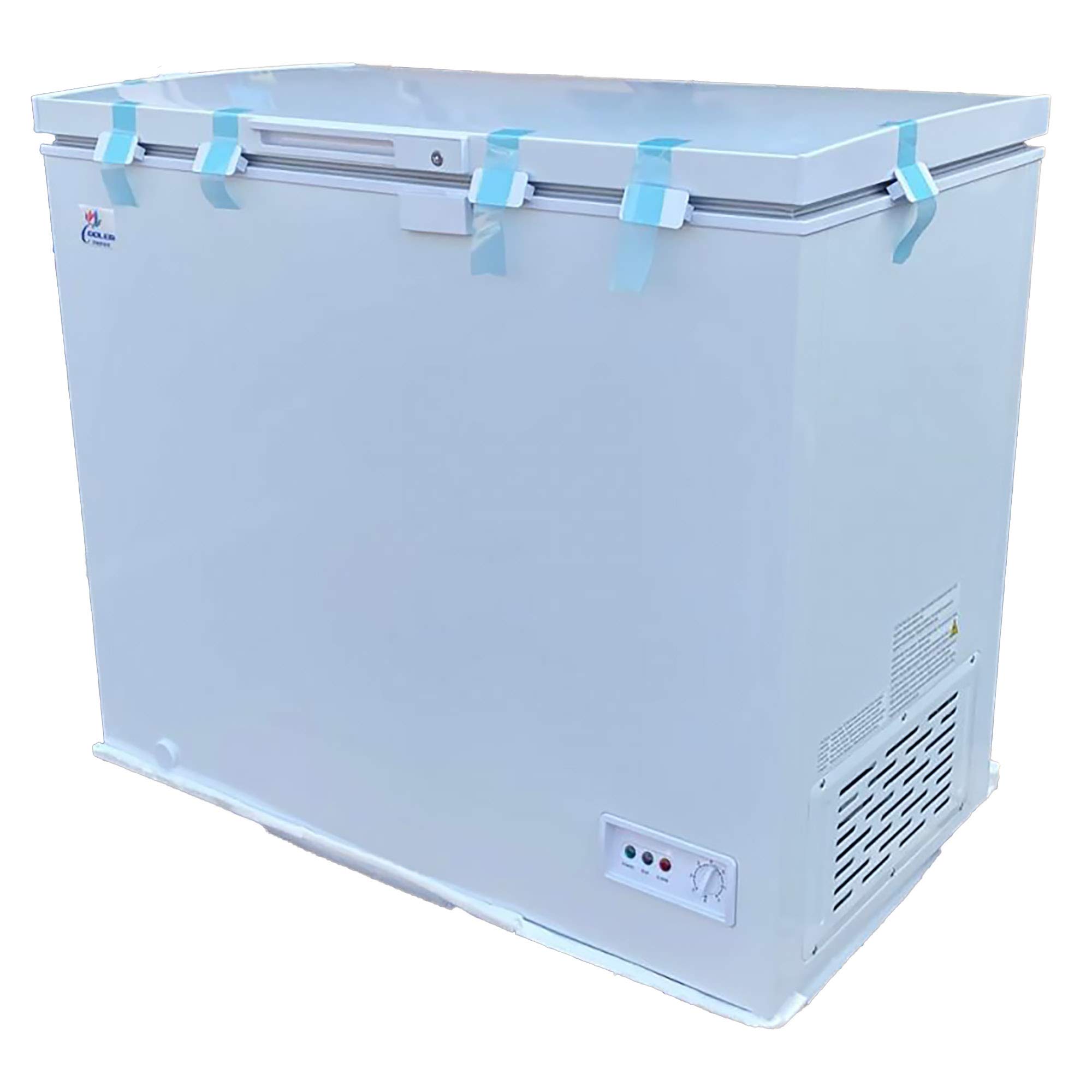 Commercial Freezer Chest freezer 7 Cuft 33" Width NSF Restaurant White Solid Flat Top w/Storage Baskets XF-215 | Fridge.com