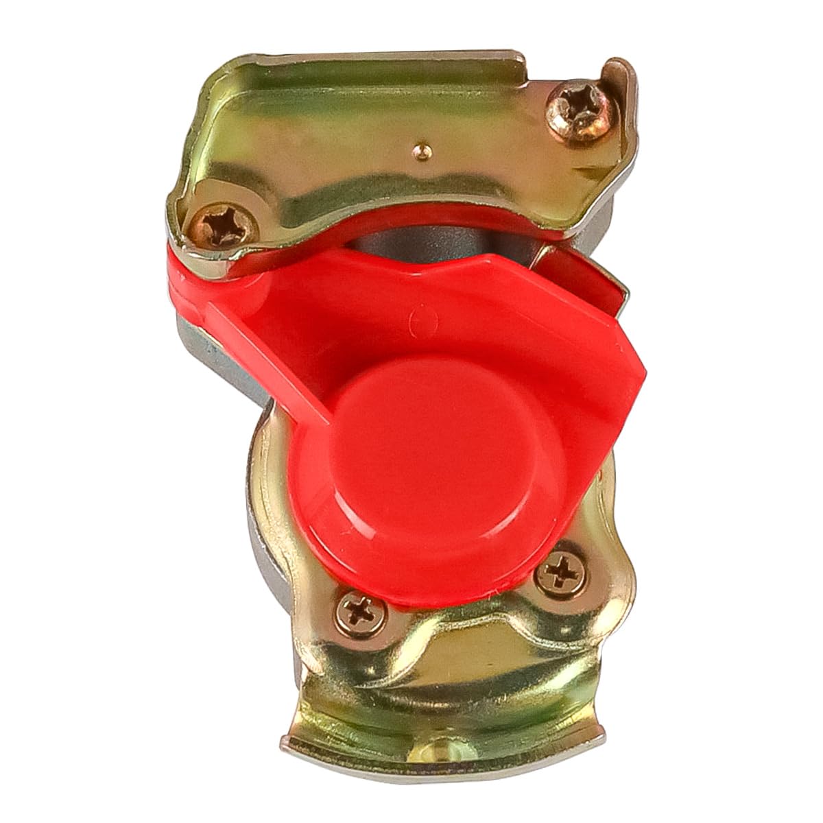 Tête d'accouplement M16 avec jeu de soupapes Tête d'air comprimé rouge jaune avec capuchon anti-poussière pour camion tracteur véhicule de remorquage à air comprimé semi-remorque