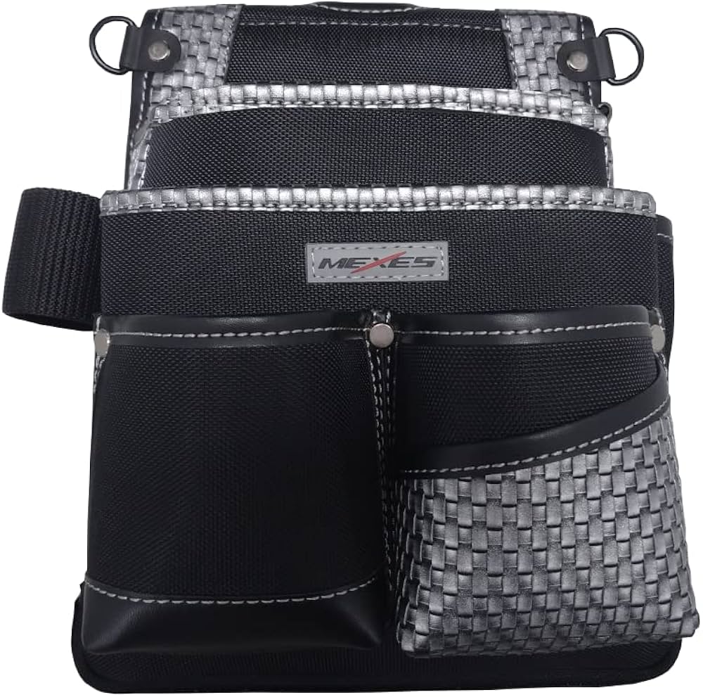Amazon | メクセス 釘袋Wポケット仕様 MSV-12 シルバー | 腰袋・釘袋 Amazon | メクセス 釘袋Wポケット仕様 MSV-12 シルバー | 腰袋・釘袋