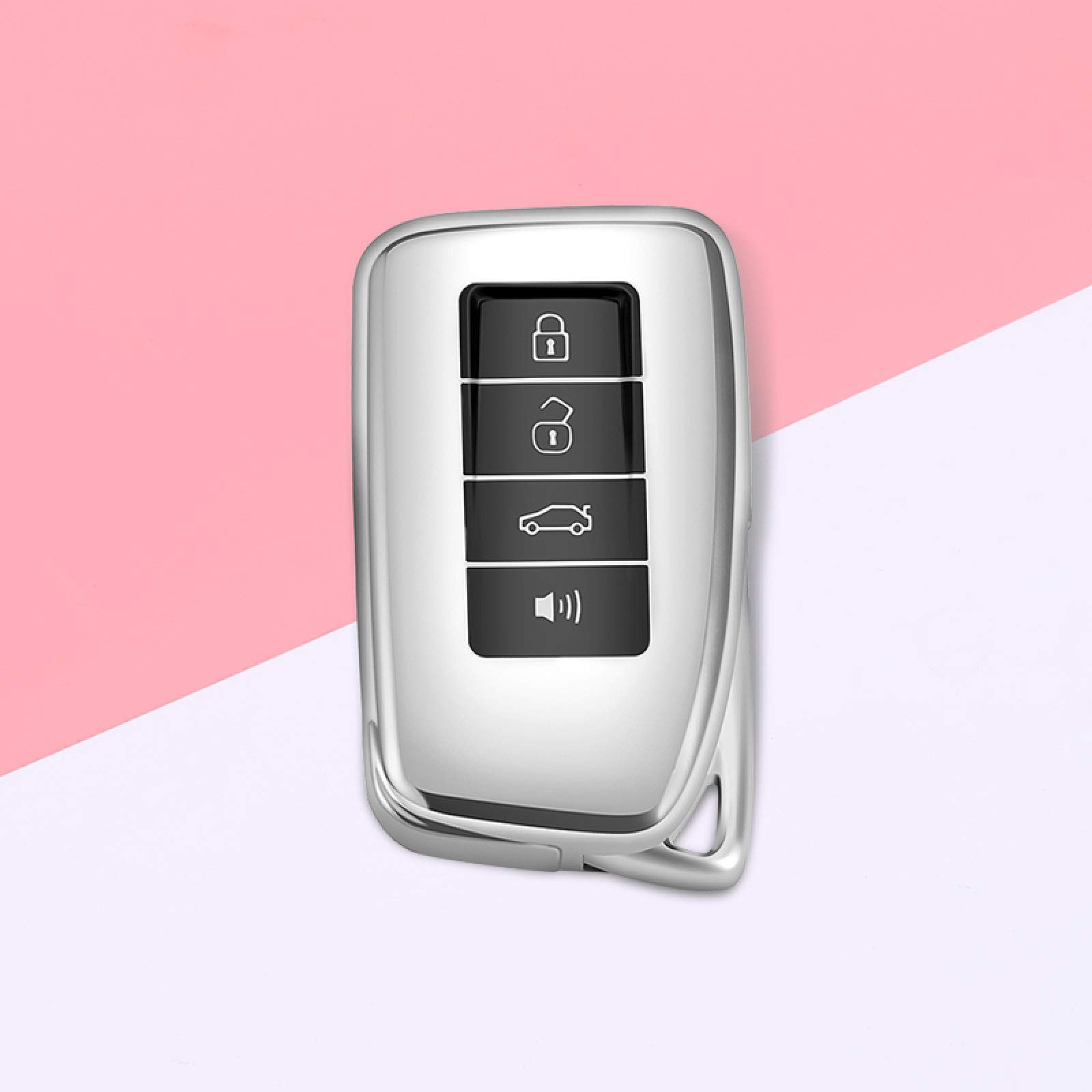 For Lexus ES350 GS350 GS450h IS250 RC350 NX200T NX300h LX570, New Soft TPU Remote Car Key Case Full Cover Auto Accessories