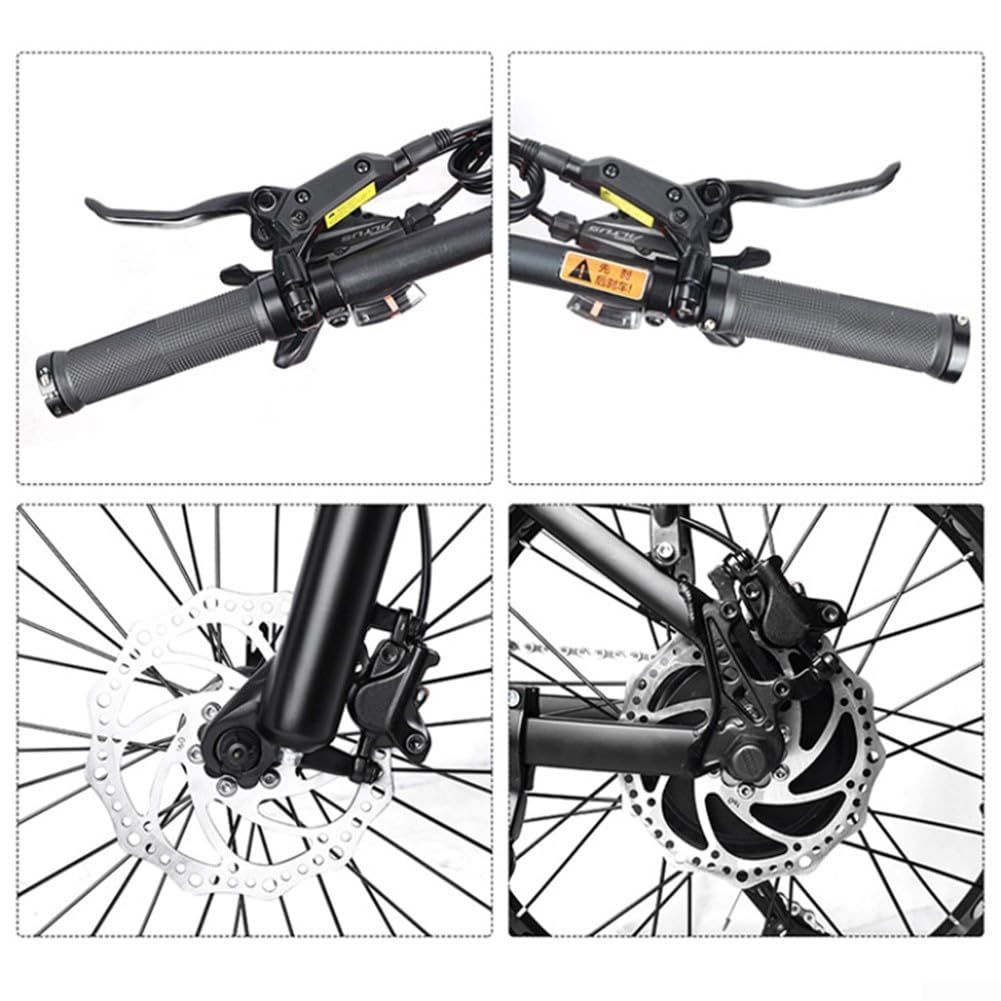 Kit de frein hydraulique efficace pour vélo électrique 3 broches, avant 800 mm et arrière 1400 mm
