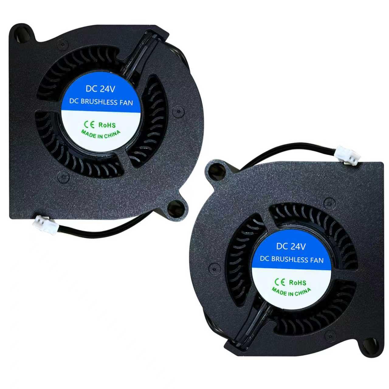HzdaDeve 3D Printer 5020 Fan Dual Ball Bearing Blower Fan 50x50x20mm DC 24V Axial Cooling Fan Extruder Hotend Heat Sink Fan for Anycubic Kobra S1 Combo 3D Printer Replacement Accessories (2PK)-image-32
