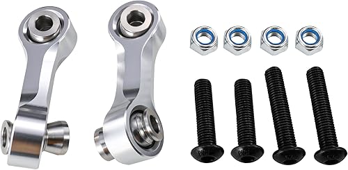 MoKitDora Enlaces de barra estabilizadora delantera de servicio pesado fijo mecanizado de 0.472 in para modelos CAN-AM MAVERICK X3 2019 en adelante