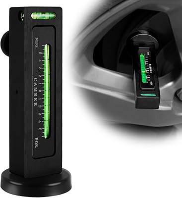 Ziopetru Camber Alignment Tool - High Precision Magnetic Wheel Gauge, Aluminum Alloy for Cars, Trucks, SUVs - Professional Caster Camber Gauge