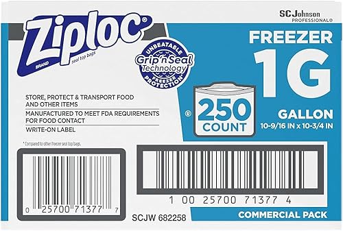 Miniatura 4 de Ziploc Bolsas de congelador con doble cremallera