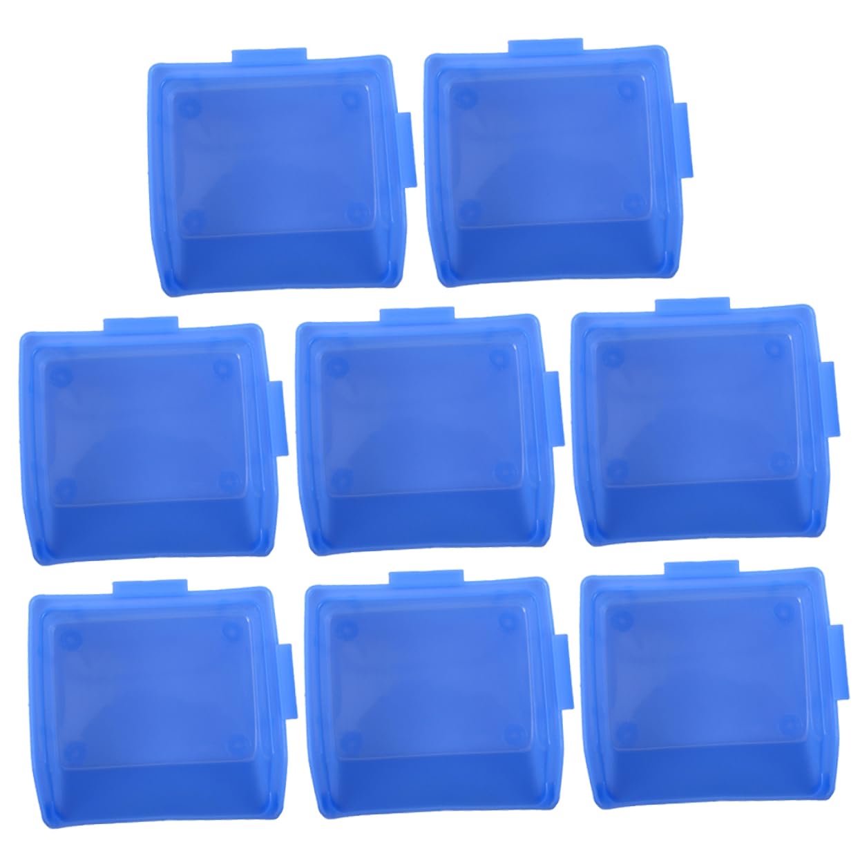 8 Pezzi Di Plastica Contenitore Organizer Impilabile Contenitore Di Stoccaggio Cucina Snack Ferramenta Scatole Di Stoccaggio Di io Scatole Di